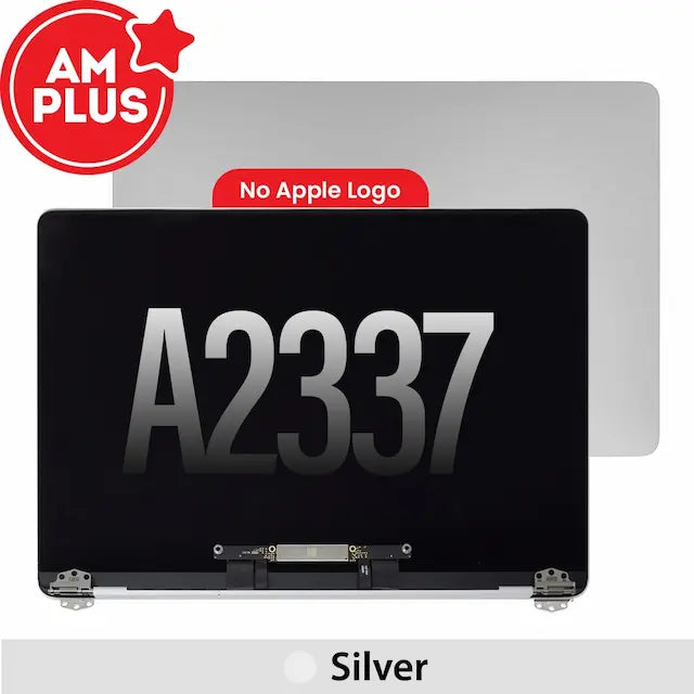 AMPLUS Complete LCD Display Assembly for MacBook Air 13" A2337 (2020) (No Logo)-Silver