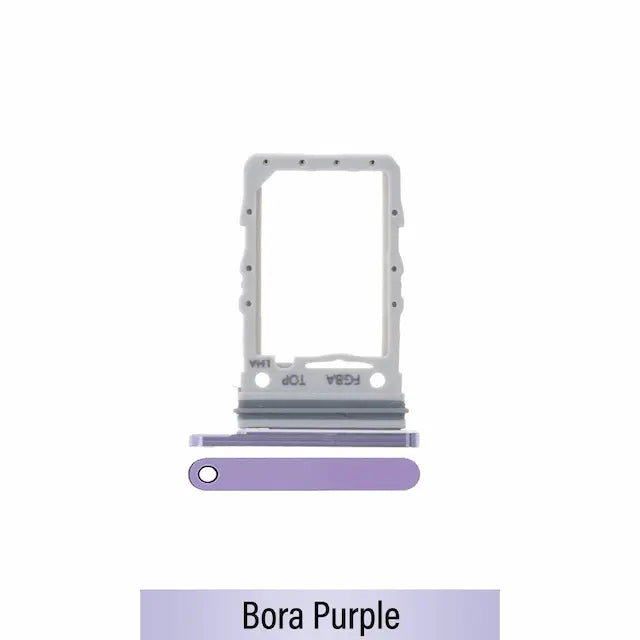 Single SIM Card Tray for Samsung Galaxy Z Flip4 5G F721B-Bora Purple