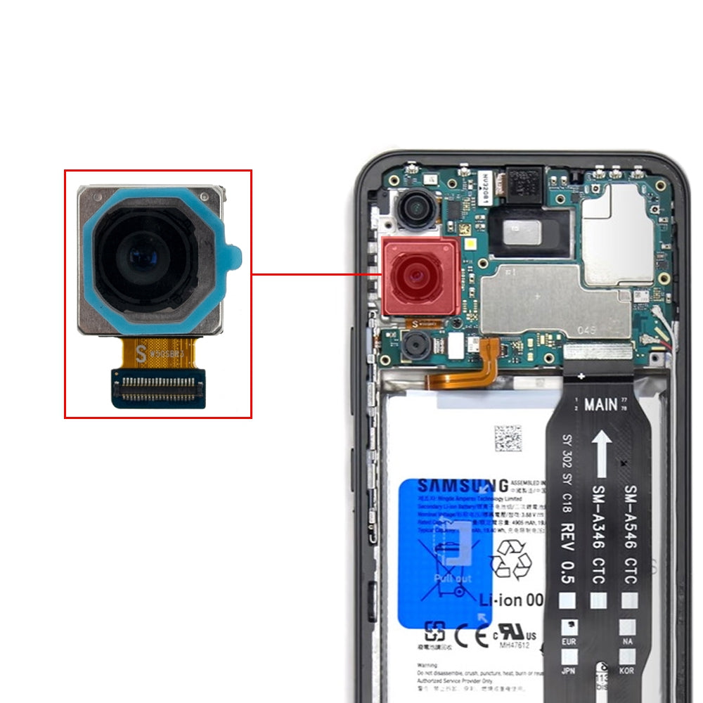 Samsung Galaxy A54 Rear Camera Replacement