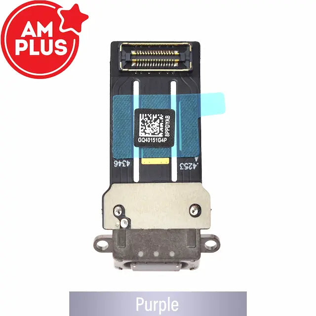 AMPLUS Charging Port with Flex Cable for iPad mini 7-Purple