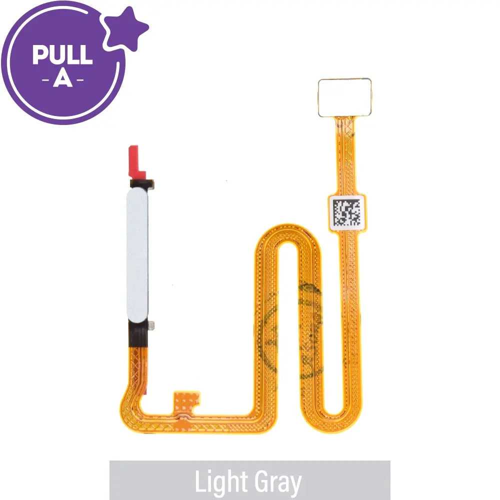 Fingerprint Reader with Flex Cable for Samsung Galaxy A16 5G A166P (PULL-A)-Light Gray