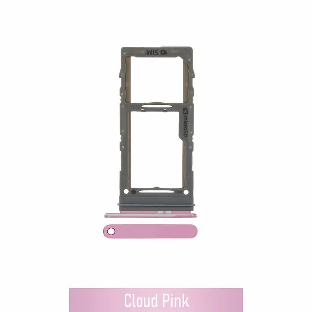 Single SIM Card Tray for Samsung Galaxy S20 / S20 Plus / S20 Ultra-Cloud Pink