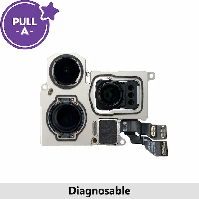 Diagnosable Rear Camera for iPhone 15 Pro Max (PULL-A)