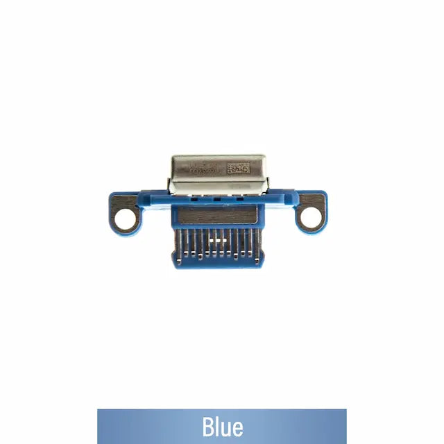 Charging Port Connector for iPad (2022)-Blue