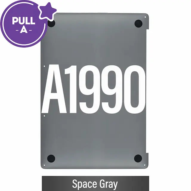 Bottom Case For MacBook Pro 15" A1990 (2018-2019) (PULL-A)-Space Gray