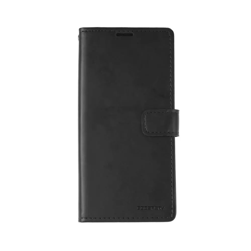 Mercury Blue Moon Diary Cover Case for Samsung Galaxy A21S-Black