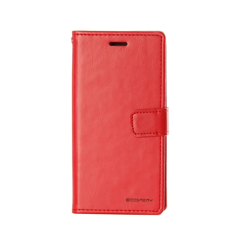 Mercury Blue Moon Diary Cover Case for Samsung Galaxy A20 / A30-Red