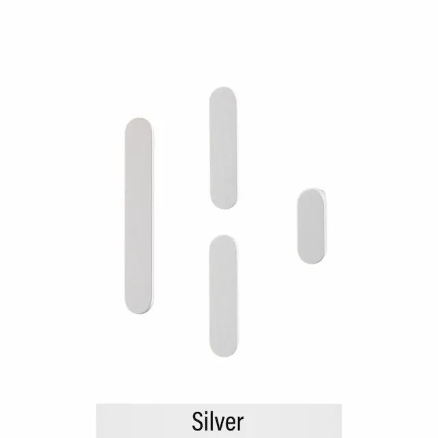 Power & Volume Button Set for iPhone 17Pro / 17 Pro Max -Silver
