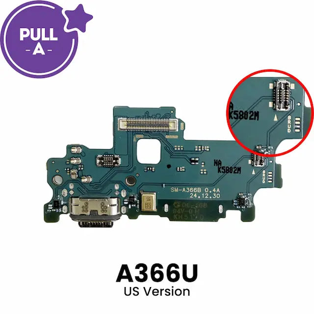 Charging Port Board for Samsung Galaxy A36 5G A366U (US Version) (PULL-A)