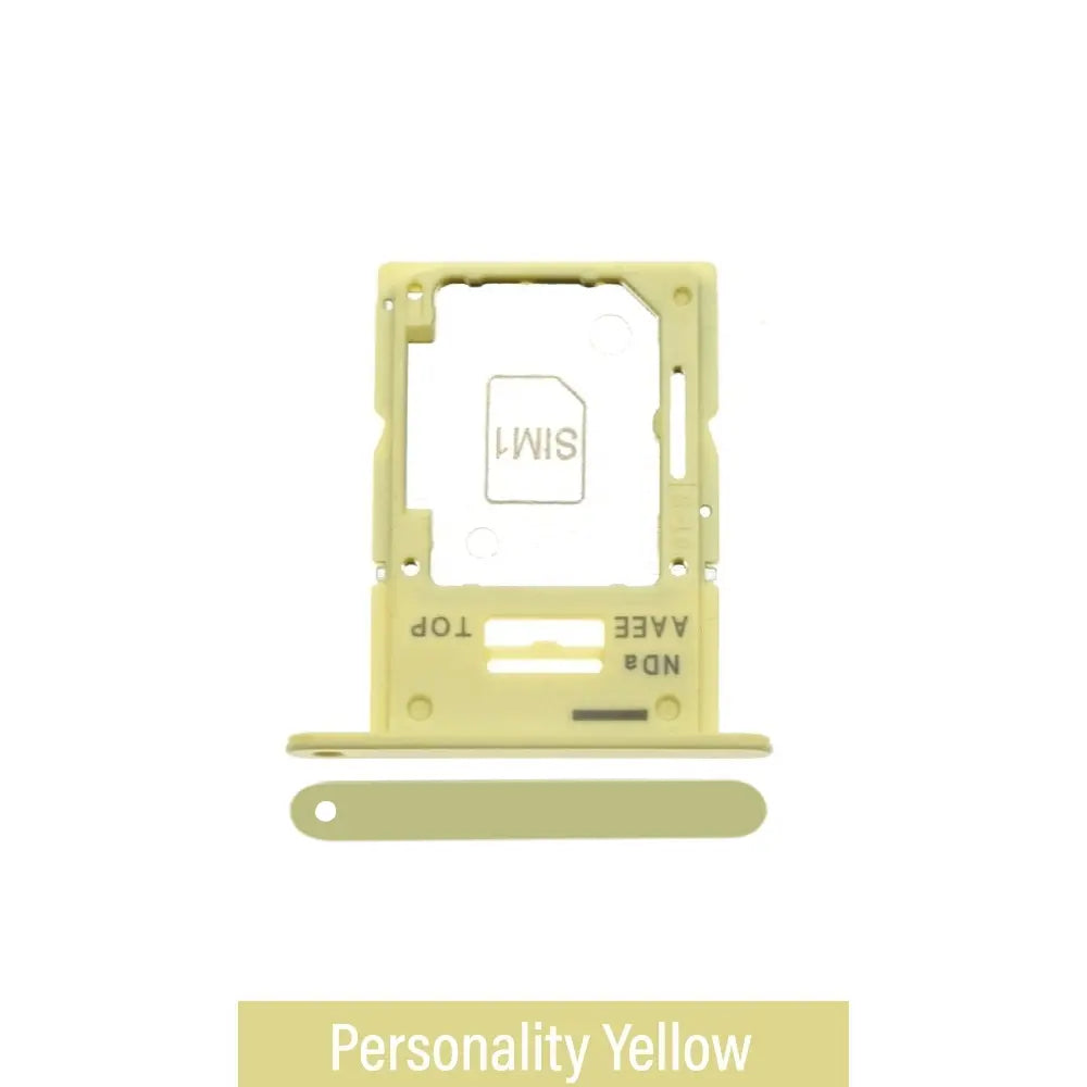 Single SIM Card Tray for Samsung Galaxy A15 A155F-Personality Yellow