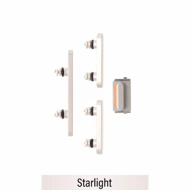 Power & Volume Button Set for iPhone 14 / 14 Plus-Starlight