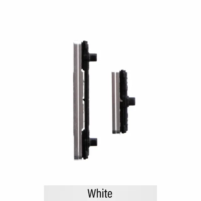 Power & Volume Button Set for Samsung Galaxy S22 Ultra 5G S908B-White