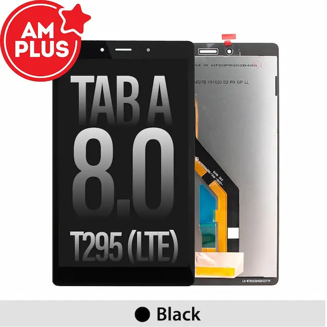 AMPLUS OLED Assembly Replacement (Big IC) for Samsung Galaxy Tab A 8.0 (2019) T295 (LTE)-Black
