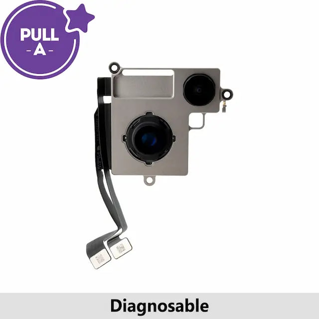 Diagnosable Rear Camera for iPhone 14 (PULL-A)