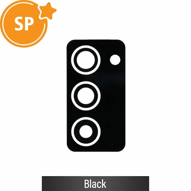 Rear Camera Lens Glass Only for Samsung Galaxy Z Fold2 5G F916B GH64-08155A (Service Pack)-Black