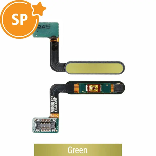 Fingerprint Reader with Flex Cable for Samsung Galaxy Fold F900F GH96-12307C (Service Pack)-Green