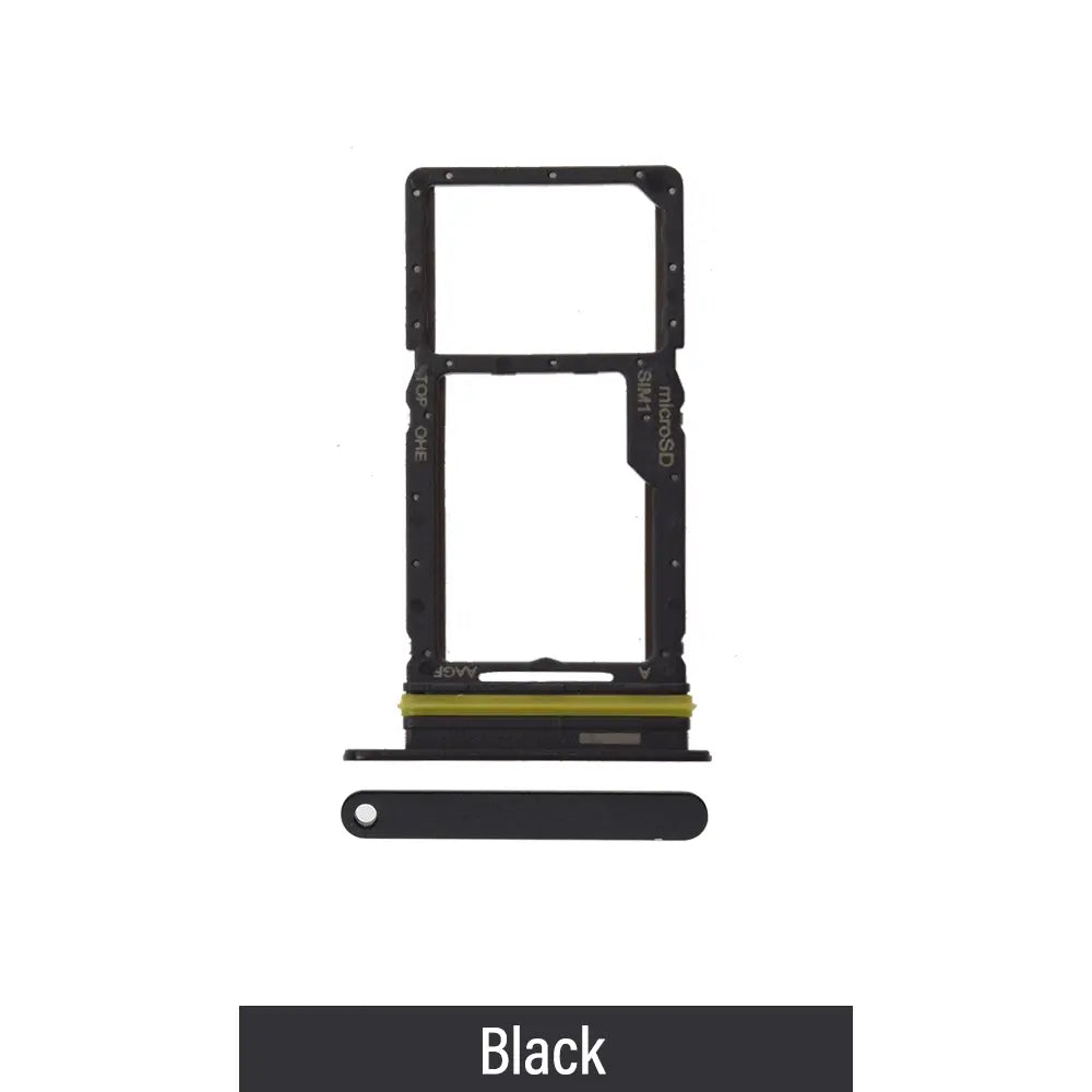 Single SIM Card Tray for Samsung Galaxy A17 4G A175F / A17 5G A176B-Black