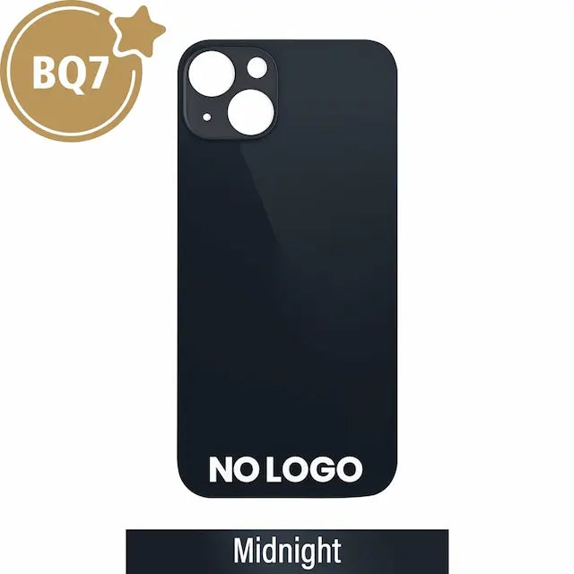BQ7 Rear Glass With 3M Adhesive Replacement for iPhone 13 (NO LOGO)-Midnight