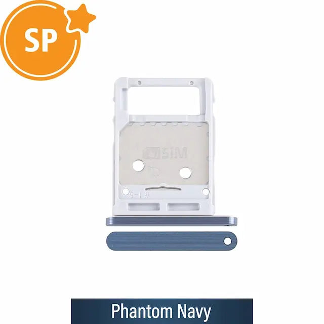 Micro SD Card Tray for Samsung Galaxy Tab S7 T870 / T875 GH98-45889D (Service Pack)-Phantom Navy
