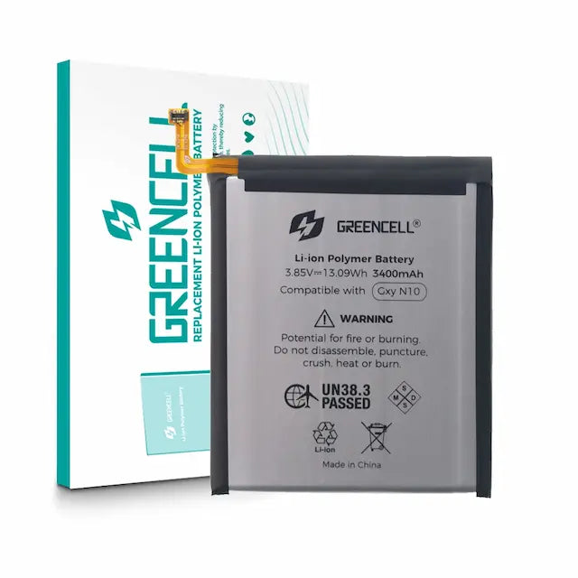 Greencell Samsung Galaxy Note 10 N970F Replacement Battery with Adhesive Strips 3400mAh
