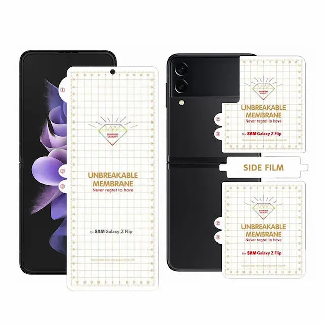 Full Coverage Soft Film Screen Protector Film (Not Tempered Glass) for Samsung Galaxy Z Flip 3 5G