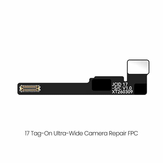 JC Rear Camera (Ultra Wide) Repair FPC Flex Cable for iPhone 17 (NO Need Soldering)
