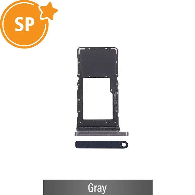 Memory Card Tray for Samsung Galaxy Tab A7 Lite T220 (Wi-Fi) GH81-20674A (Service Pack)-Gray