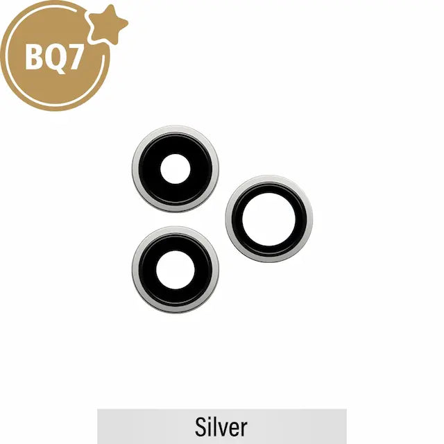 BQ7 Rear Camera Lens With Bracket for iPhone 13 Pro / 13 Pro Max-Silver