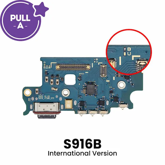 Charging Port Board for Samsung Galaxy S23 Plus S916B (International Version) (PULL-A)