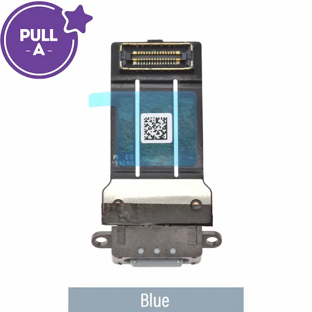 Charging Port with Flex Cable for iPad mini 7-Blue (PULL-A)