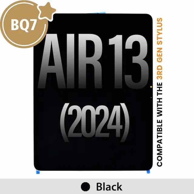 BQ7 LCD Screen Replacement for iPad Air 13 (2024) / Air 13 (2025)-Black