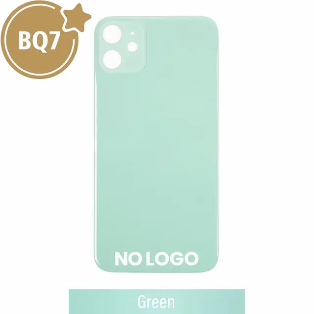 BQ7 Rear Glass With 3M Adhesive Replacement for iPhone 11 (NO LOGO)-Green