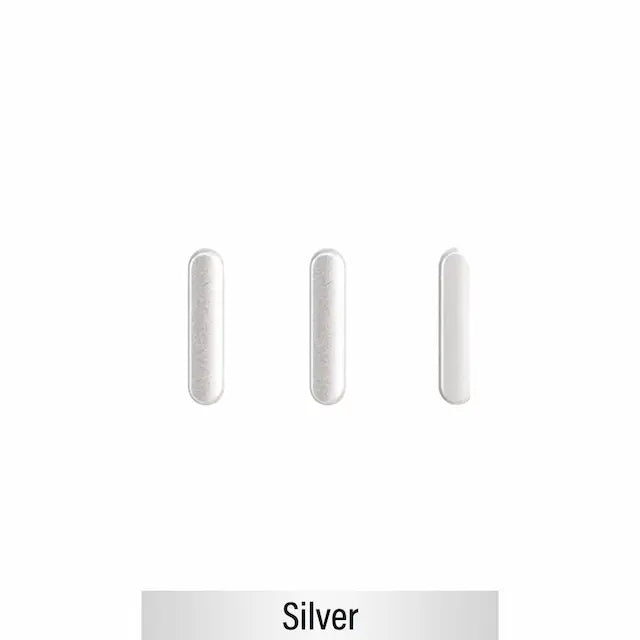 Power & Volume Button Set for iPad Air (2019) / iPad Pro 10.5 (2017) / iPad Pro 12.9 (2017)-Silver
