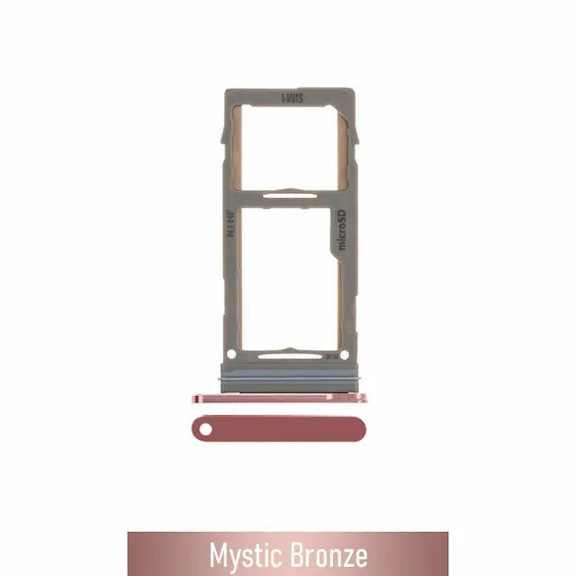 Single SIM Card Tray for Samsung Galaxy Note 20 Ultra-Mystic Bronze