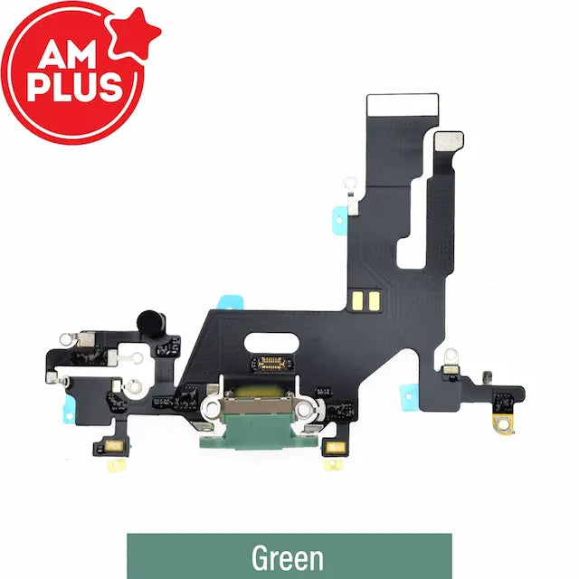 AMPLUS Charging Port for iPhone 11-Green