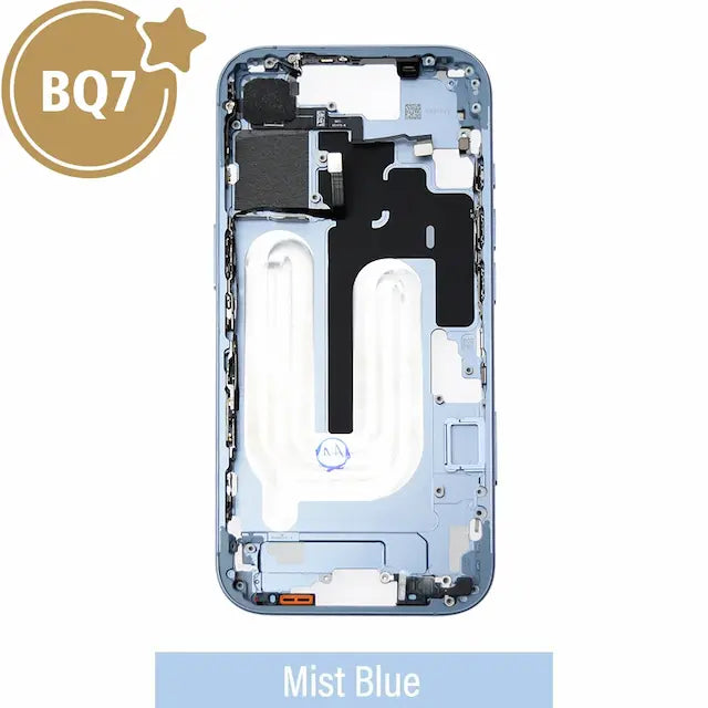 Mid-Frame Housing for iPhone 17-Mist Blue (With SIM Tray Version) (BQ7)