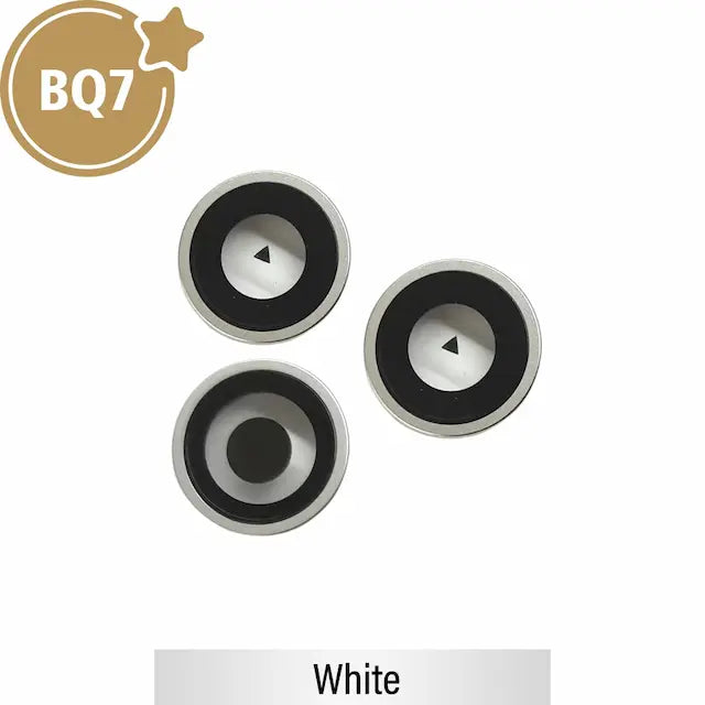 BQ7 Rear Camera Lens With Bracket for iPhone 15 Pro Max-White