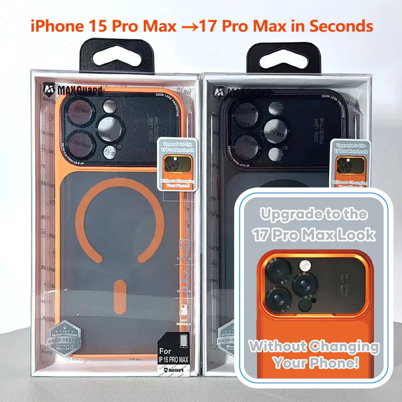 Maxguard Matte Rugged MagFit 17 Pro Max Look Case for iPhone 15 Pro Max