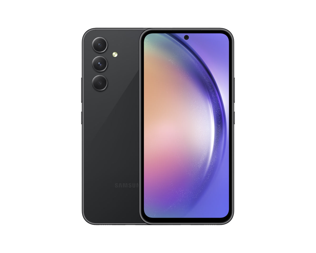 Samsung Galaxy A54 5G in Awesome Graphite — catalogue reference image; refurbished phones