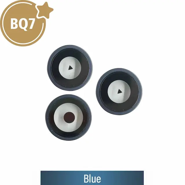 BQ7 Rear Camera Lens With Bracket for iPhone 15 Pro Max-Blue
