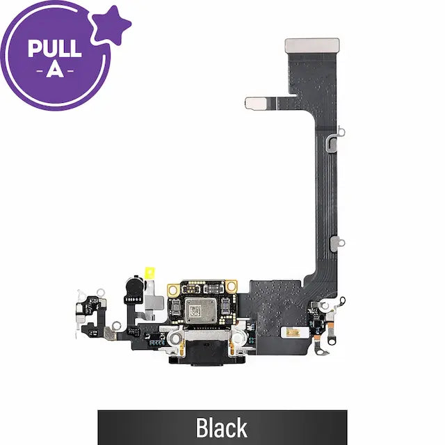 Charging Port for iPhone 11 Pro (PULL-A)-Black