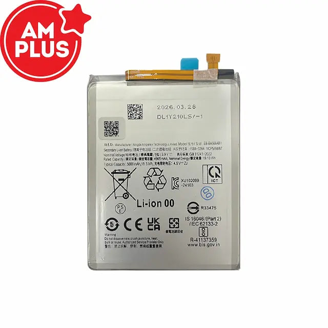 Samsung Galaxy A36 5G A366B / A56 5G A566B / A37 5G A376B / A57 5G A576 Replacement Battery 5000mAh (AMPLUS)