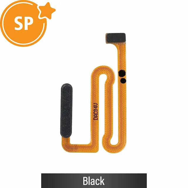 Fingerprint Reader with Flex Cable for Samsung Galaxy A12 A125F GH96-14087A (Service Pack)-Black