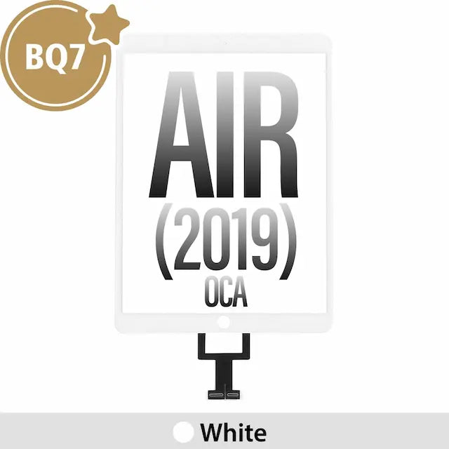 BQ7 Touch Screen Digitizer with OCA for iPad Air (2019) -White
