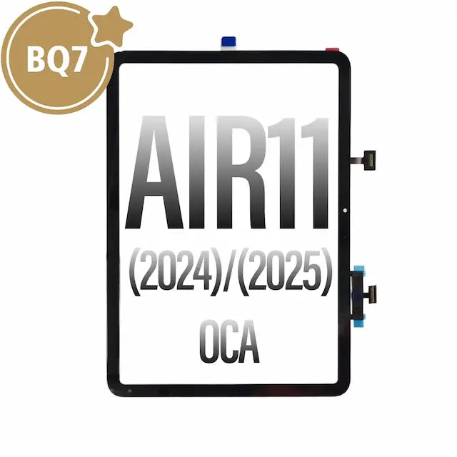 BQ7 Touch Screen Digitizer with OCA Connector for iPad Air 11 (2024) / Air 11 (2025) -Black