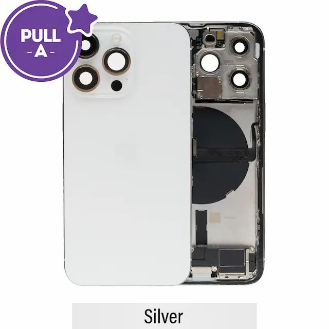 Rear Housing with Full Set Parts for iPhone 13 Pro-Silver (PULL-A)
