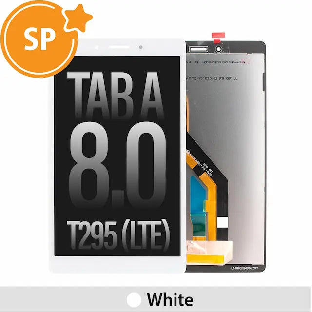 LCD Assembly Replacement for Samsung Galaxy Tab A 8.0 (2019) T295 (LTE) GH81-17179A (Service Pack)-White