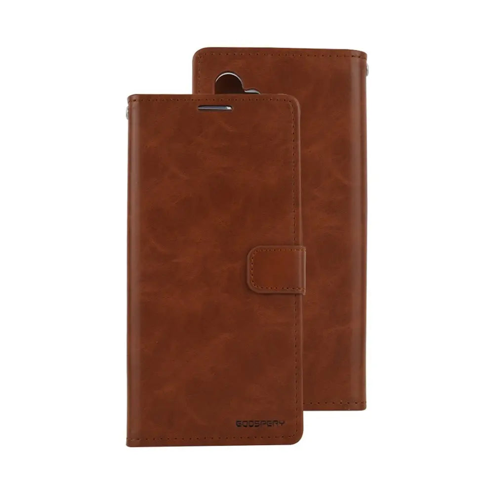 Mercury Blue Moon Diary Cover Case for Samsung Galaxy A56 5G-Brown