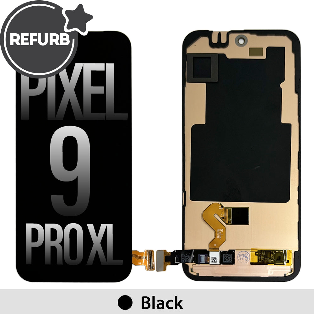 FULL ORIGINAL OLED Screen Digitizer with Bezel Frame and Fingerprint Sensor for Google Pixel 9 Pro XL