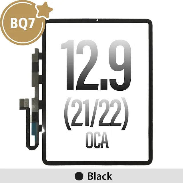 BQ7 Touch Screen Digitizer with OCA for iPad Pro 12.9 (2021) / (2022)-Black